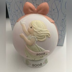 Precious moments Christmas ornament